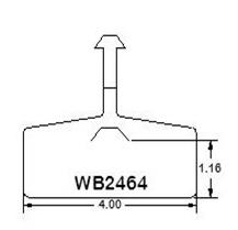 Wire Basket Label Holder